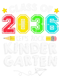 Class Of 2036 Let's Rock Kindergarten Back To School T-Shirt