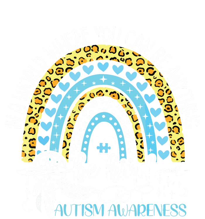 Be Kind Autism Awareness Tee Leopard Rainbow Choose Kindness T-Shirt