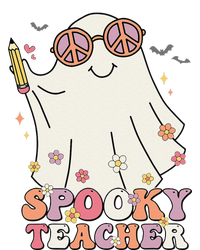 Groovy Retro Trick Or Treat Spooky Ghost Halloween Teacher T-Shirt