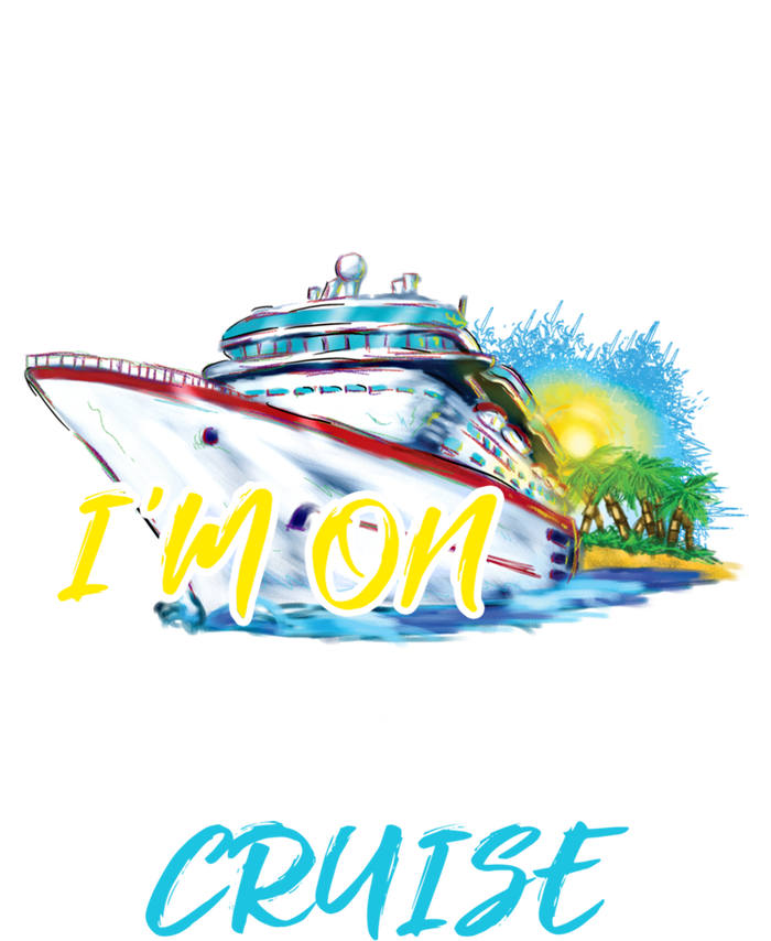 Help Me Im On Family Cruise Cruising Vacation Christmas Cute Gift Sustainable Knit Beanie