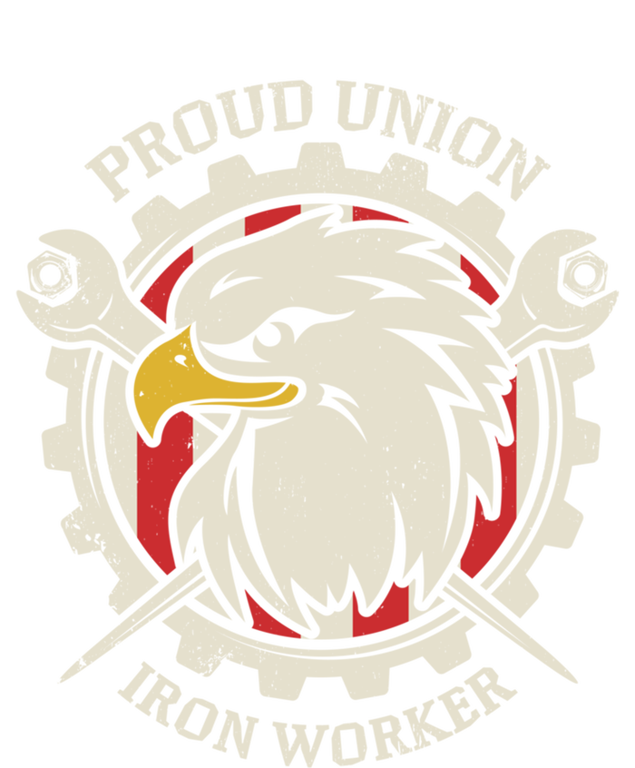 Proud Union Iron Worker Gift T-Shirt