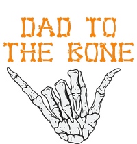 Dad To The Bone Spooky Skeleton Hand Funny Halloween Mousepad