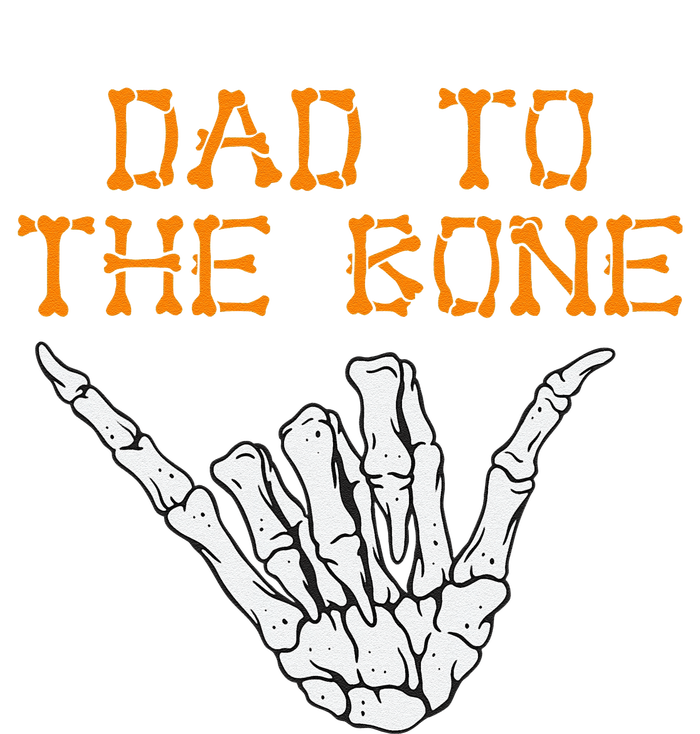 Dad To The Bone Spooky Skeleton Hand Funny Halloween Mousepad