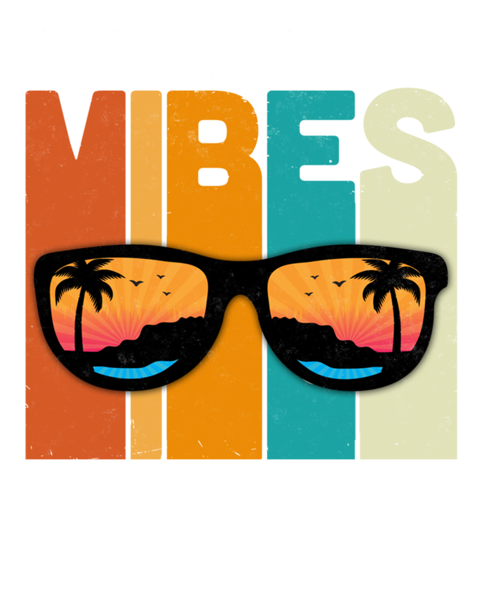 Second Grade Students Vintage Vibes Only Back To School Funny Gift Long Sleeve Shirt