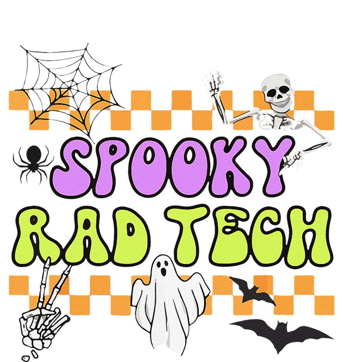 Groovy Spooky Rad Tech Retro Radiologist Halloween XRay Tech Gift T-Shirt