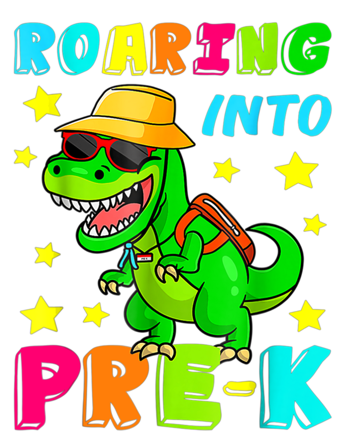 Roaring Into Preschool Dinosaur Back To School Cool Gift T-Shirt