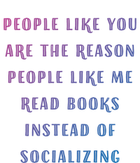 Introvert Antisocial Id Rather Be Reading Gift Valucap Bio-Washed Visor