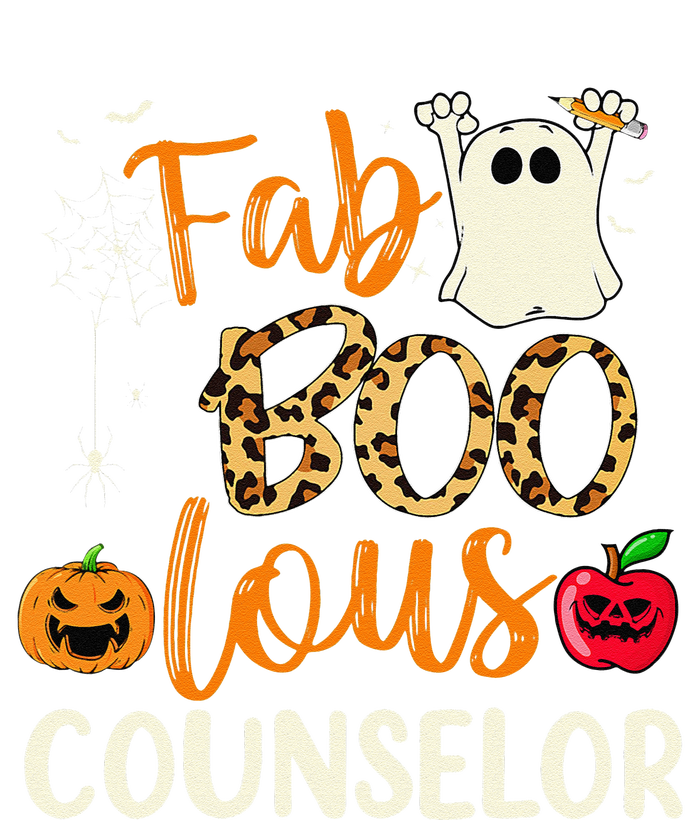 Fab Boo Lous Counselor Leopard Spooky Halloween Costume T-Shirt