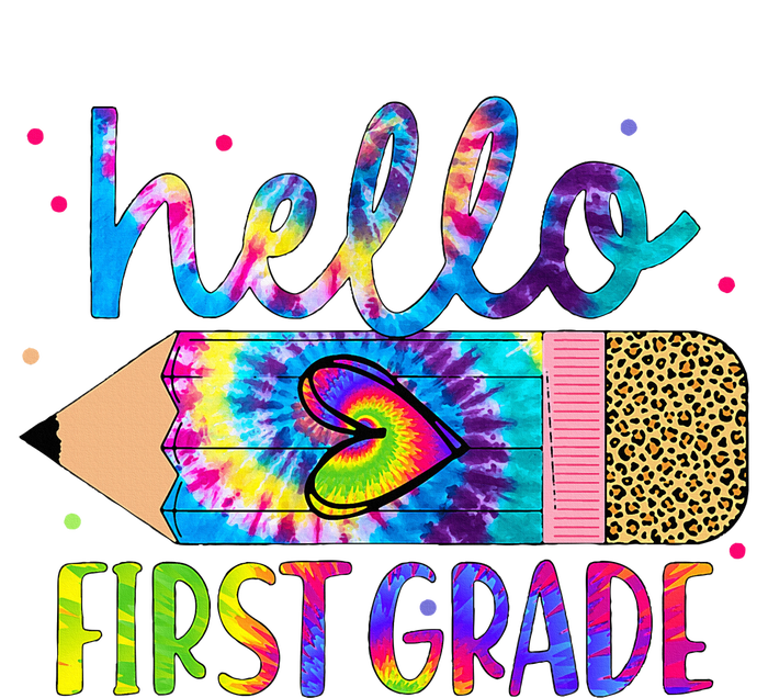 Hello First 1st Grade Back To School Teachers Knit Cap Winter Beanie