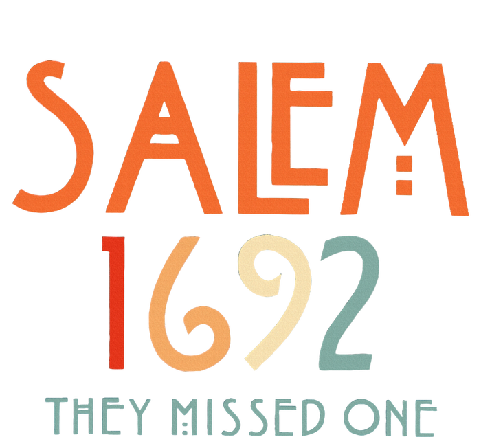 Salem 1692 They Missed One Salem Witch 1692 Halloween Canvas