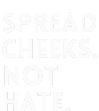 Spread Cheeks Not Hate Gym Funny Graphic Fitness Sweatshirt Cinch Pack Bag