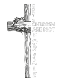 Gods Children Are Not For Sale Funny Gods Children Christ T-Shirt