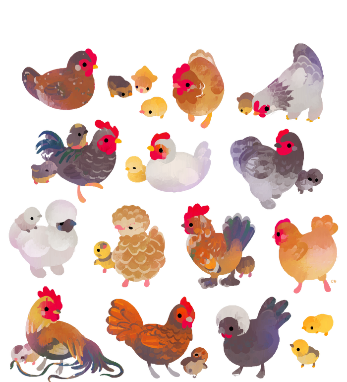 Chicken And Chick T-Shirt