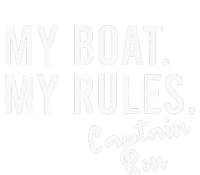 My Boat My Rules Captain Ron Personalized Boating Name Women's V-Neck T-Shirt