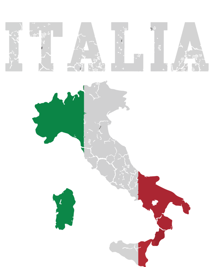 Italia Italy Flag Map Italian Italiano Family T-Shirt