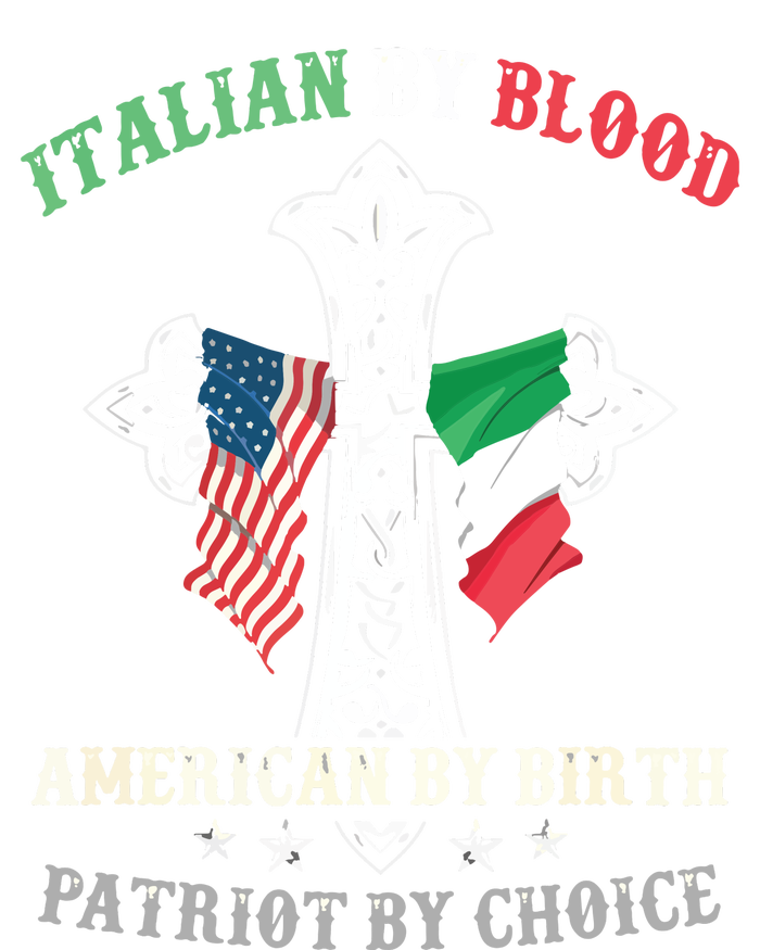 Italian By Blood American By Birth Patriot By Choice Cool Canvas