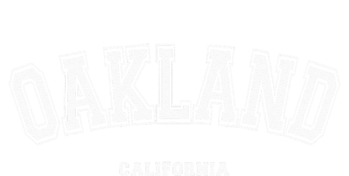 Oakland California Womens Funnel Neck Pullover Hood