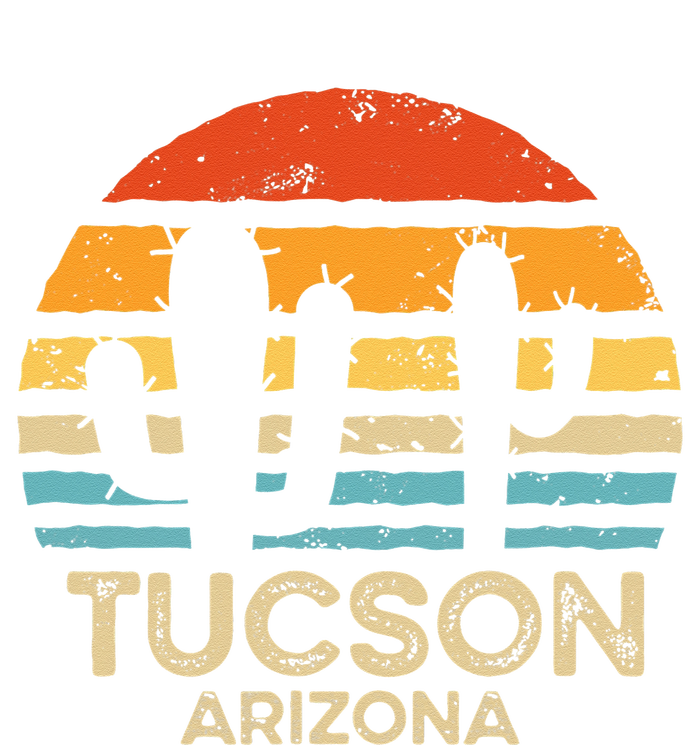 Tucson Arizona Retro Sunset Button