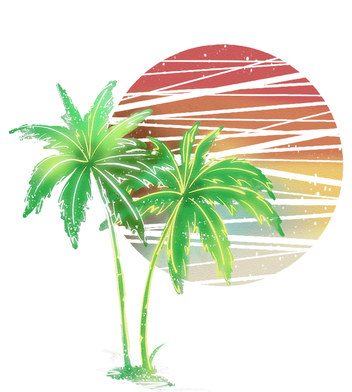 Palm Tree Beach Summer Vacation Holiday Island T-Shirt