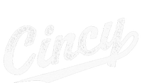 Retro Cincy Cincinnati Ohio Vintage Cursive Script Throwback Tie-Dye T-Shirt