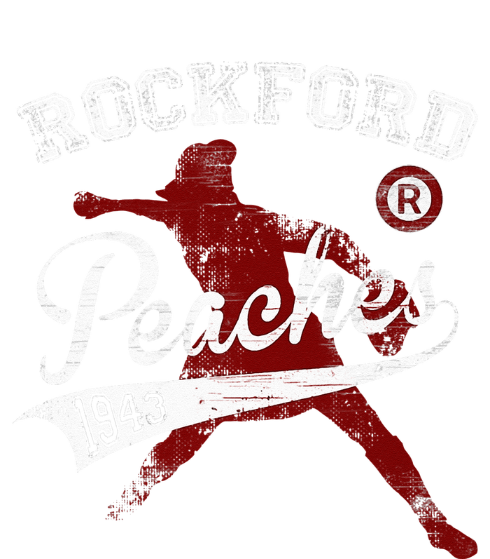 Rockford Peaches 1943 Ceramic Star Ornament