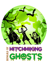 Beware Of Hitchhiking Ghosts Halloween Bat Funny Adult ChromaSoft Performance T-Shirt