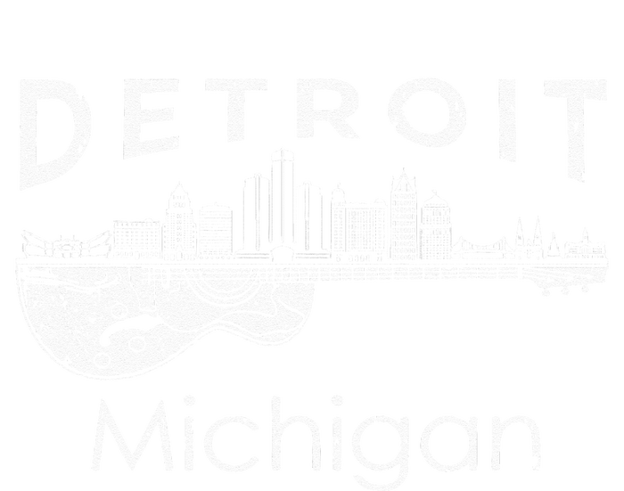 Detroit Souvenir Men Michigan Music Electric Guitar Insulated Varsity Jacket