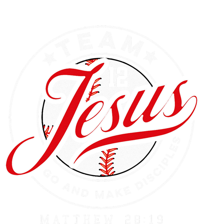 Jesus And Baseball Team Jesus Christian Matthew 2819 Verse 7-Panel Snapback Hat