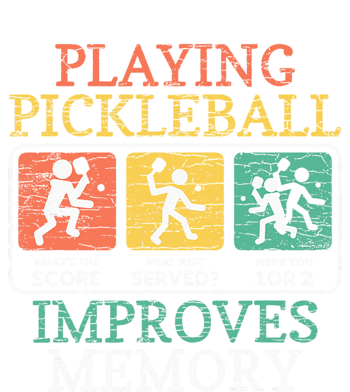 Playing Pickleball Improves Memory Pickleball Flat Bill Trucker Hat