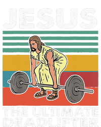 Jesus The Ultimate Deadlifter Funny Jesus Lifting Gym Ladies Long Sleeve Shirt