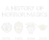 A History Of Horror Masks Halloween & Movie Gift T-Shirt