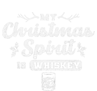 Christmas Drinking Whiskey Is My Christmas Spirit Xmas T-Shirt