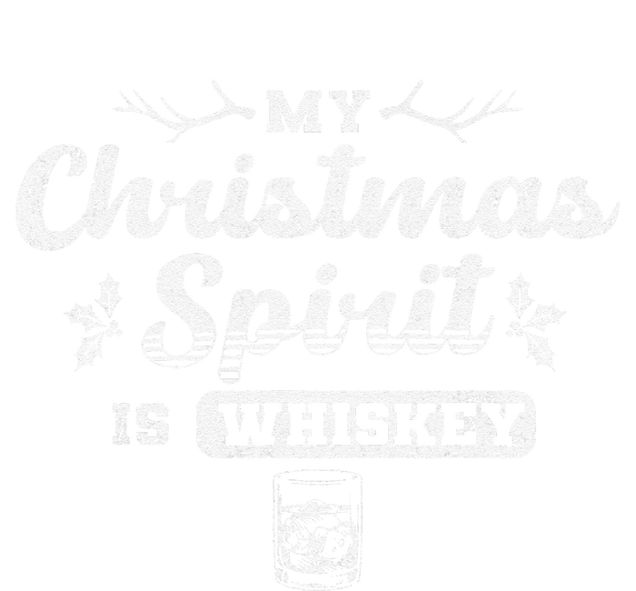 Christmas Drinking Whiskey Is My Christmas Spirit Xmas T-Shirt