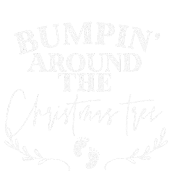 Bumping Around The Christmas Tree Christmas Pregnancy Cooling Performance Long Sleeve Crew