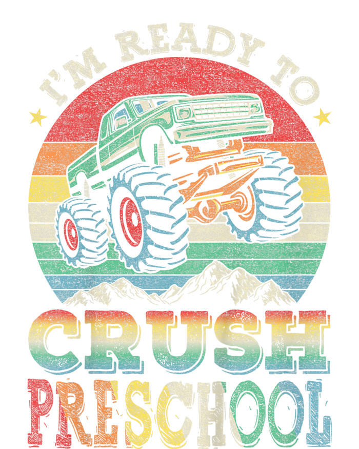 Im Ready To Crush PreSchool Monster Truck Kids Gift Kids Hoodie