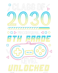 Class Of 2030 Gaming 6th Grade Level Unlocked Back To School Women's T-Shirt