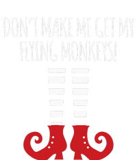 Dont Make Me Get My Flying Monkeys Halloween Costume Ladies PosiCharge Competitor Racerback Tank