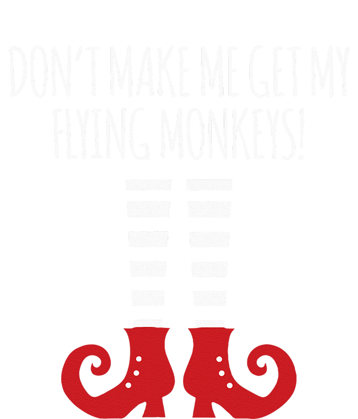 Dont Make Me Get My Flying Monkeys Halloween Costume Ladies PosiCharge Competitor Racerback Tank