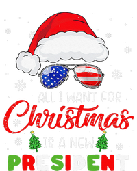 All I Want For Christmas Is A New President Xmas USA Santa Long Sleeve Shirt