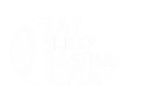 Funny Baseball Player Eat Sleep Baseball Repeat Baseball Gift T-Shirt