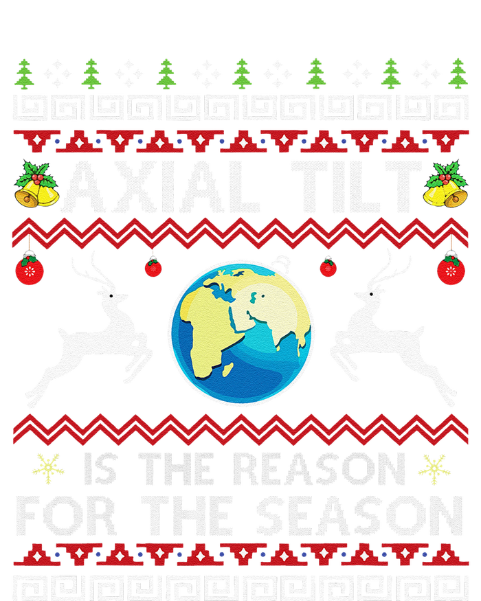 Axial Tilt Is The Reason For The Season Funny Ugly Christmas Cooling Performance Crew T-Shirt