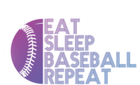 Funny Baseball Player Eat Sleep Baseball Repeat Baseball Gift T-Shirt