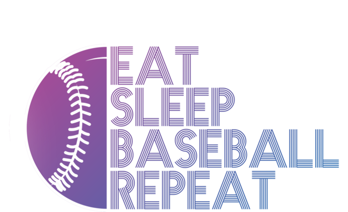 Funny Baseball Player Eat Sleep Baseball Repeat Baseball Gift T-Shirt