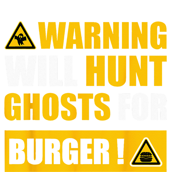 Warning Sign Ghost Hunting EVP Halloween Women's V-Neck T-Shirt