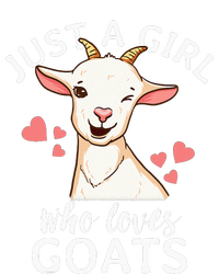 Goat Girl Just A Girl Who Loves Goats Farmer Goat Mom Short Acrylic Beanie