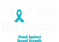 I Stand With The Victims Sexual Assault Awareness Gift T-Shirt