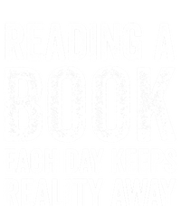 Book A Day Keeps Reality Away Avid Book Reader Gift T-Shirt