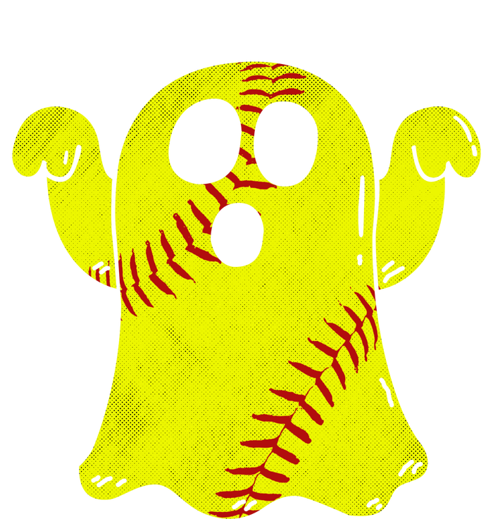 Softball Ghost Softball Lover Halloween Costume T-Shirt