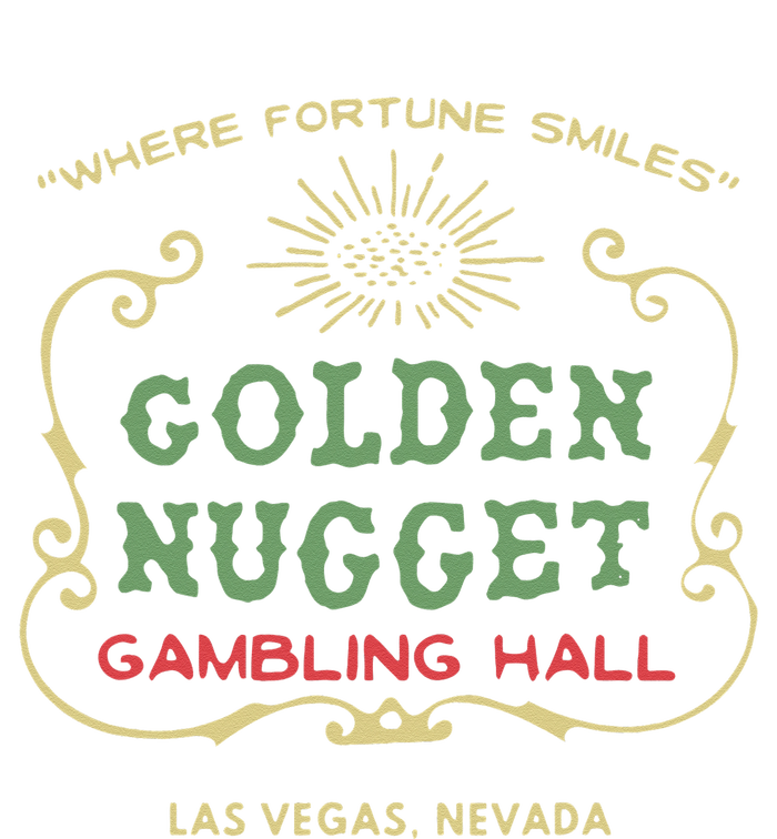 Golden Nugget Gambling Hall Vintage Las Vegas Unisex Kids Long Sleeve Shirt