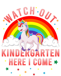 Watch Out Kindergarten Here I Come Unicorn Back To School Cute Gift Sustainable Knit Beanie